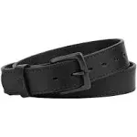 Main Street Forge The All American Stitched Leather Belt Midnight Black / Pant Size 36 (Belt Size 38)