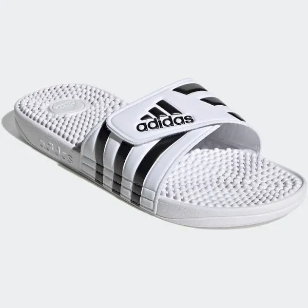 Adidas Mens White Slides Size 17