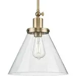 Progress Lighting Hinton 1 Light Pendant Vintage Brass