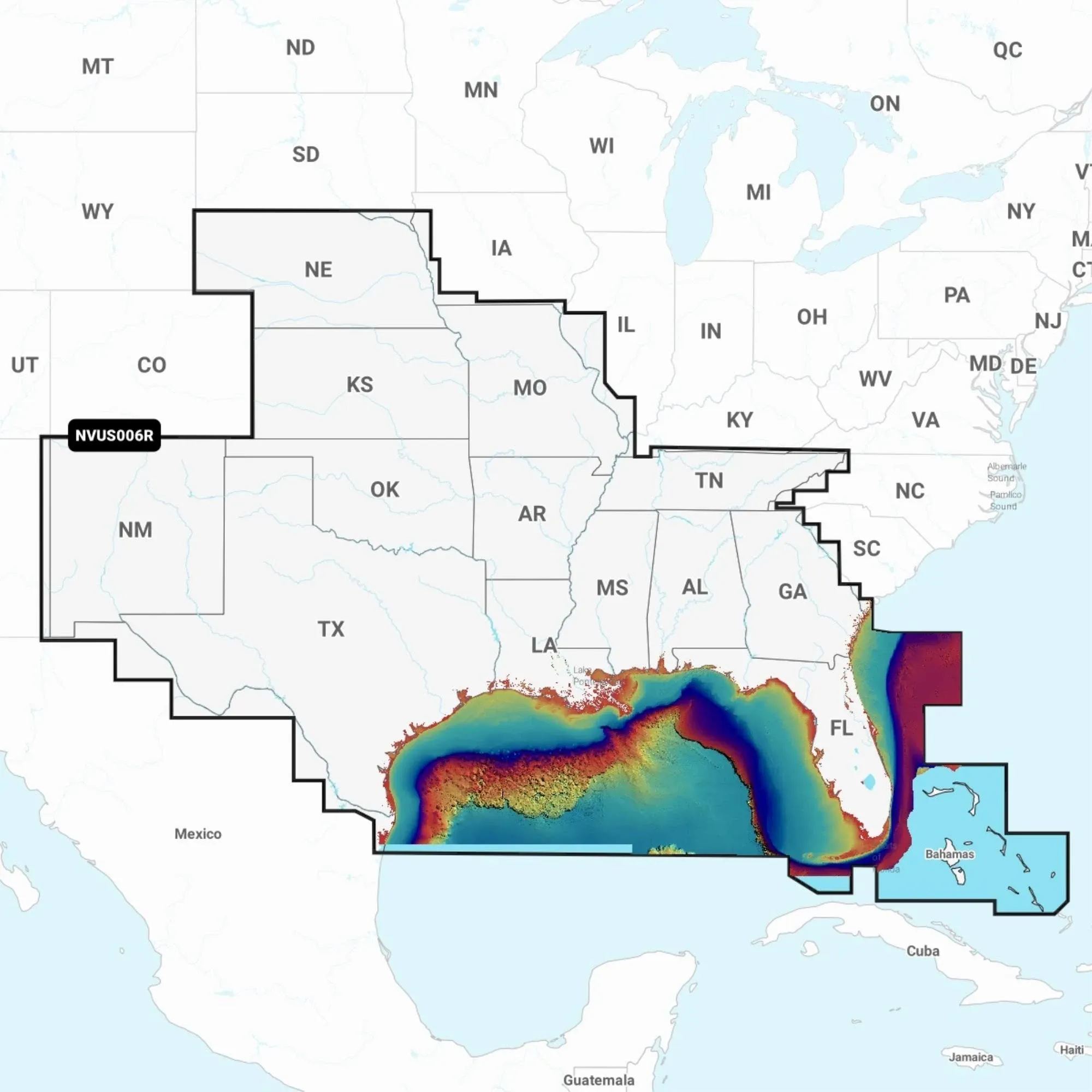 Garmin Navionics Vision+™ NVUS006R U.S. South