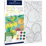 Paint By Number Watercolor Set - Produce