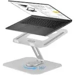 Swivel Adjustable Laptop Stand 360° Rotating of Aluminum Laptop Stand for Des...