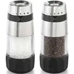 OXO Good Grips Salt and Pepper Grinder Set + OXO Good Grips Glass Sugar Dispenser