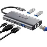 UtechSmart 6 in 1 USB C Hub HDMI Adapter