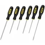 Stanley Hand Tools 60-060 6 Piece Set Slotted & Phillip Screwdrivers