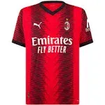 Puma 2023-24 AC Milan Men's Authentic Match Home Jersey, L