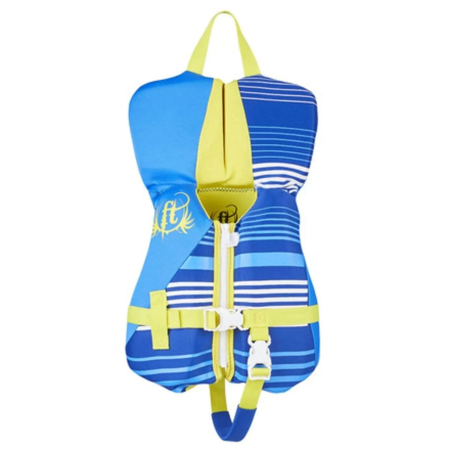 Full Throttle Infant Life Jacket Rapid Dry Flex Back Blue