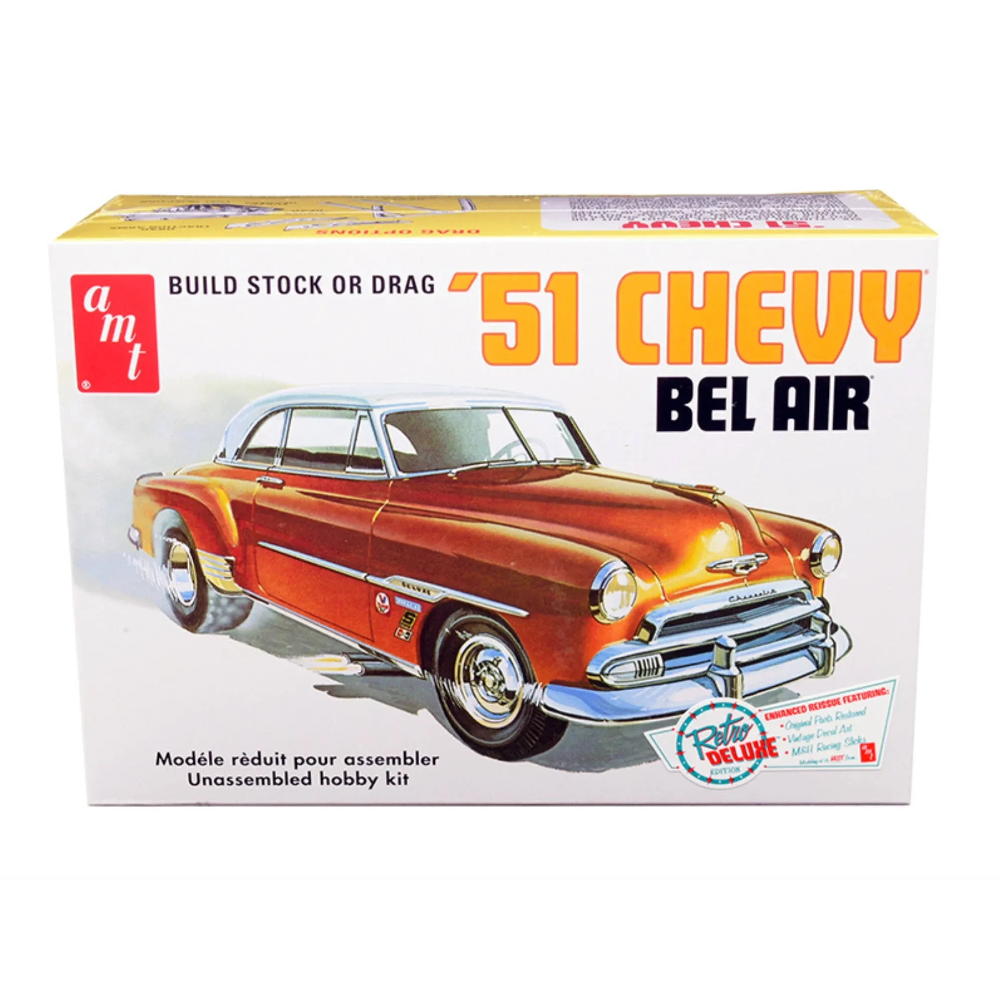 AMT 1951 Chevy Bel Air - Plastic Model Car Kit - 1/25 Scale - #862