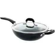 Kenmore Arlington 11 Inch Nonstick Aluminum Wok in Black Diamond