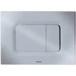 TOTO YT920 Dual Flush Rectangle Push Button Plate - Matte Silver