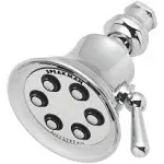 Speakman S-2254 Retro 3-Setting Shower Head for Stylish Bathroom Décor, 2.5 GPM, Polished Chrome