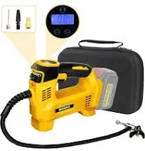 Tire Inflator for DEWALT Battery Portable Air Compressor for Car, Bicycle...