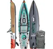 LONO Aero 12′6″ Native Aqua Inflatable Kayak