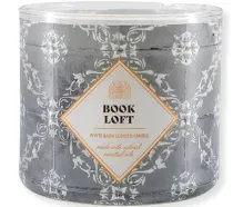 Bath & Body Works Accents Book Loft 3 Wick Candle