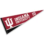 College Flags & Banners Co. Indiana IU Hoosiers Pennant Full Size Felt