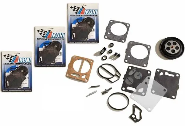 Genuine Mikuni Triple Carb Carburetor Rebuild Kit Yamaha GP GPR XL XLT 1200