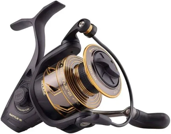 PENN BTLIII4000 Battle III 4000 Spinning Reel 1518033 UPC 031324048676