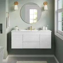 Render 48" Wall-Mount Bathroom Vanity By Modway - EEI-5801