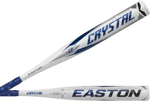 Easton | Crystal Fastpitch Softball Bat | -13 Drop | 1 Pc. Alloy | Approved for All Fields