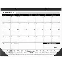 AT-A-GLANCE Academic 2024-2025 Monthly Desk Pad Calendar