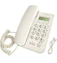 SIWMER Wired Telephone, Desktop Telephone, Fixed Telephone, Caller Id Telephone, Front Desk Home Office with Call Display and Other Multi Scene