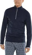 Coolibar Men's Ultimate Half-Zip Rash Guard