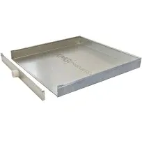 The Square Water Heater Pan with Detachable Front (22" x 22" x 2-1/2")