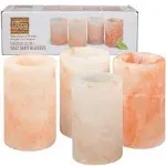 Deco Shot Glasses x4 Himalayan Salt 3”