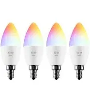 Geeni Prisma Plus Candle Light Bulb 4-Pack