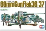 Tamiya 1/35 German 88mm Gun Flak 36.37 Plastic Model Kit