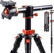 67 inch Camera Tripod Horizontal Aluminum Tripods Portable Monopod