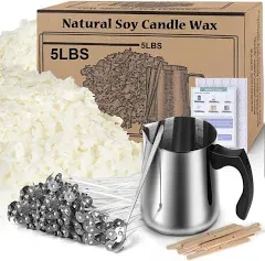 Soy Wax Candle Making Kit Supplies Natural Candle Wax Make Your Own Free Ship 