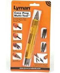 Lyman Case Prep Multi-tool Aluminum 5 Pieces Double-ended Storage Tool - 7777800