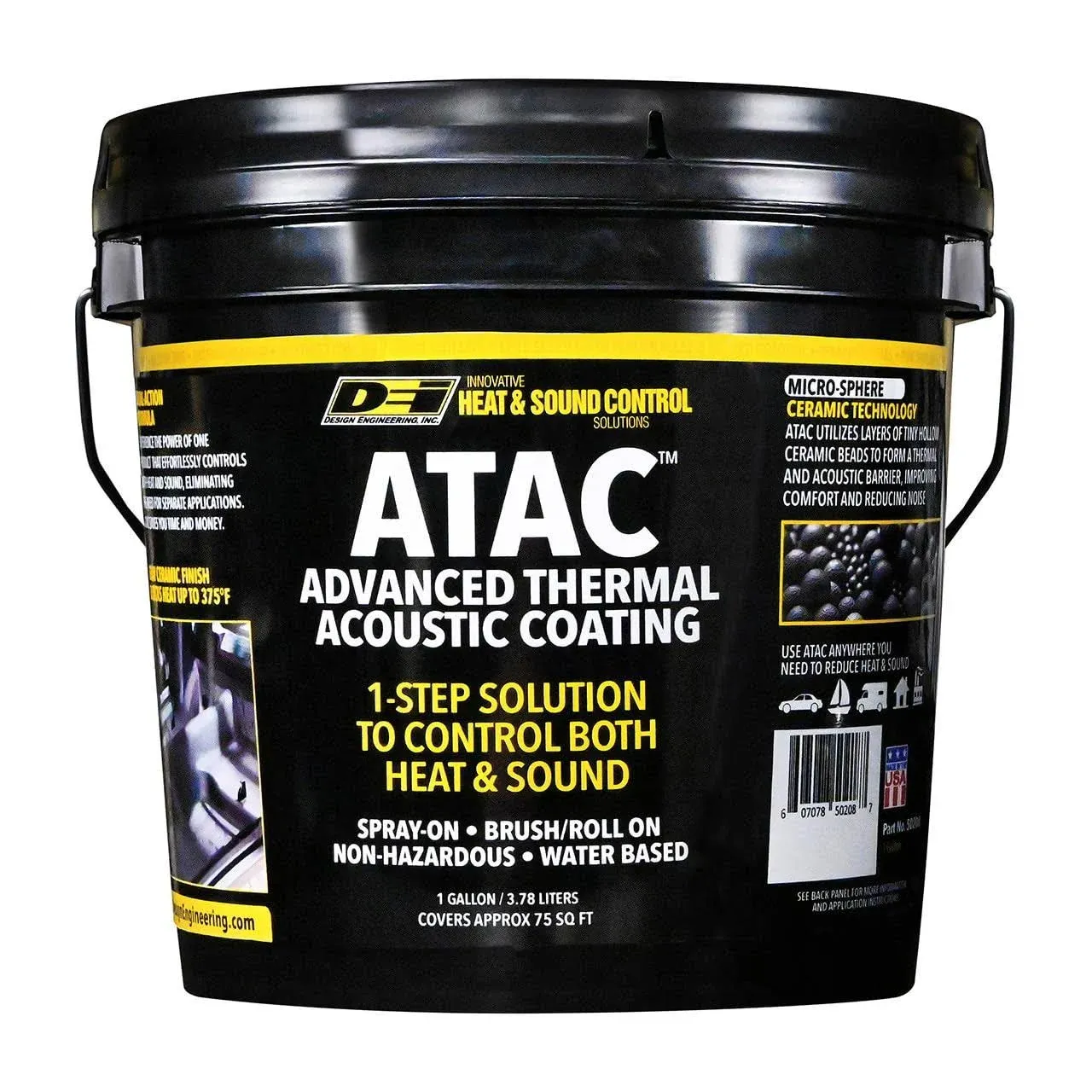 DEI 50208 - ATAC (ADVANCED Thermal Acoustic Coating) - 1 Gallon