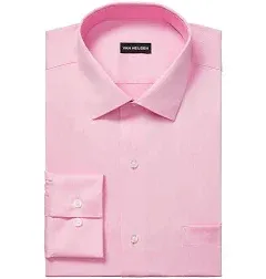 Van Heusen Men's Dress Shirt Regular Fit Ultra Wrinkle Free Flex Collar Stretch