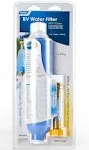 Camco TastePURE RV Water Filter with Flexible Hose Protector (40043)