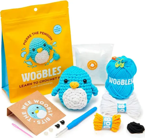 The Woobles Pierre The Penguin Crochet Kit