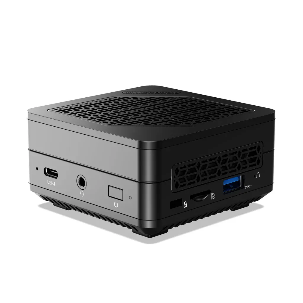 MINISFORUM Mercury EM680 Mini PC AMD Ryzen 7 6800U 32GB LPDDR5 6400MHz 512GB PCIe4.0 SSD AMD Radeon 680M Mini Computer, WiFi 6E/BT5.2,1 x TF Card Slot/2x USB4/1 x HDMI/3X USB3.2