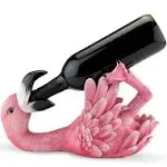 Polyresin Flirty Flamingo Bottle Holder by True