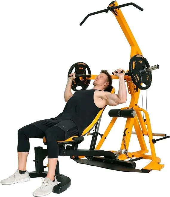 POWERTEC Fitness Workbench LeverGym, Yellow