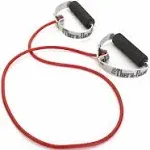 Theraband Professional Latex Resistance Tubing with Handles 48 inch / Soft / Red