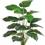 Artificial Trees for Outdoors, 30&#039;&#039; Artificial Green Plants Fake Tree UV Resi...