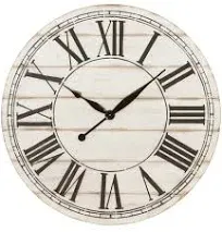 7005 48" Renata Wood Standard Wall Mounted Clock