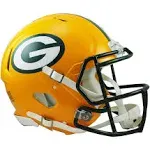 Riddell NFL Green Bay Packers Authentic Speed Full Size Helmet Yellow