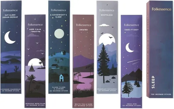 Folkulture Incense Sticks Set of 6