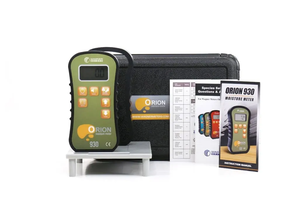 Wagner Orion 930 Dual Depth Pinless Wood Moisture Meter