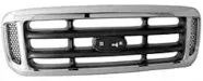 FITRITE AUTO Parts New Grille for 1999-2004 Ford Pickup Ford Superduty