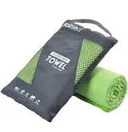 Microfiber Towel Perfect Travel &amp; Gym &amp; Camping Towel. Quick Dry - Super Abso...