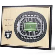 YouTheFan NFL 5-Layer StadiumView Wall Art