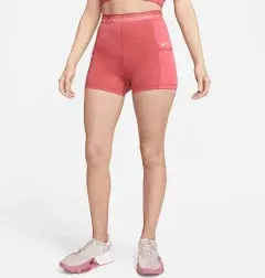 Nike Women's Pro High-Waisted 3" Training Shorts